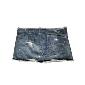 euro y2k grunge low-rise mini skirt